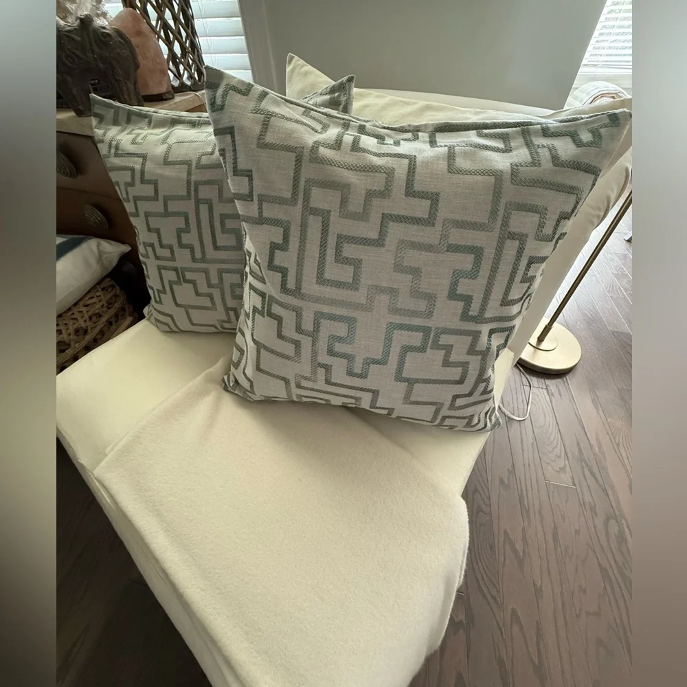 Central Park by Barclay Butera Accent Square Pillow Cover 22x22